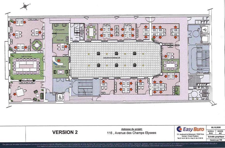 Bureau Paris 416m² Location bureau Paris OLBUR2425966 3